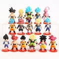 thumbnail image 1 of Figuras de acción de Dragon Ball Z, Super Saiyan, Son Goku, Gohan, Vegeta, Gogeta, Piccolo, Majin, Buu, Cell Q, 1 of 3