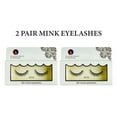 thumbnail image 1 of NATURAL LOOK 6D FALSE FAUX MINK EYELASHES 3D70 ( 2 Pair ), 1 of 7