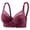 A-Hot Pink#49, variant on Women's Underwire Lace Bras Full Coverage Bras with Bow Adjustable Spaghetti Strap Bra Unlined Dressy Everyday Daily Bra Black 42