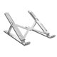thumbnail image 2 of Soporte para portátil Soporte para portátil de aluminio plegable Soporte para tableta ajustable de viaje portátil, Plateado Sweethay EL004610-02B, 2 of 2