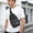 Gray-Free Size, variant on Men's Crossbody Business Bag, Multi-Layered Chest Bag for Travel, Versatile Small Item Storage, Durable Commuting Bag for Men, Business Shoulder Bag, Compact Travel Organizer for Work & Leisure