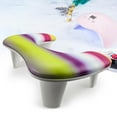 thumbnail image 6 of DOLITY Nail Arm Rest Manicure Wrist Arm Pillow Nail Arm Rest Pillow for Woman Gifts White Yellow, 6 of 8