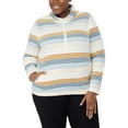 thumbnail image 3 of O'Neill Women's Half Zip Soft Brushed Fleece Front Pockets Polar Hoodie-Cream / S, 3 of 4