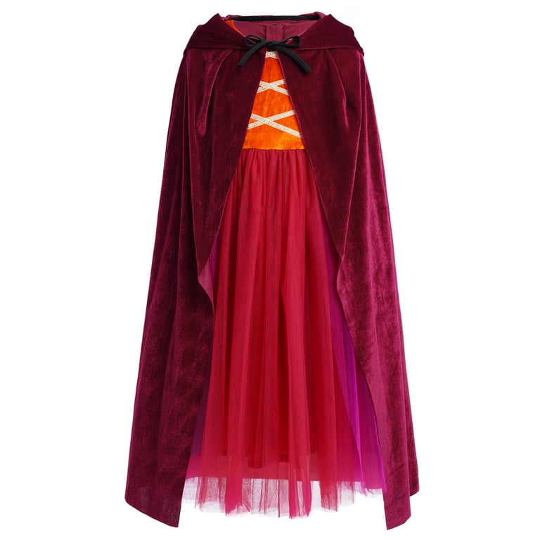 IBTOM CASTLE Kids Girls Winifred Sanderson Costume Tulle Witch