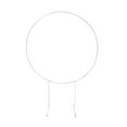 thumbnail image 2 of AMLESO Wedding Arch Frame Heavy Duty Round Wedding Circle Backdrop Stand Frame Thickend White 1.2m 4 Pipe, 2 of 8