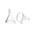 thumbnail image 1 of Mini embudo de plástico transparente con orificio de 0,5 cm para cosméticos/aceites/líquidos, 1 of 8