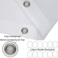 thumbnail image 6 of 4 Pcs Bathroom Shower Curtain Set,Independence Day Shower Curtain Sets with Rugs(Bath Mat,U Shape and Toilet Lid Cover Mat), 6 of 9