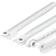 thumbnail image 1 of Drawer Slides 400mm - Set Of 2 (1 Pair) Sliding Drawer Runners, In White, Partial Extension Slide System - Easy Assembly Sliding Drawer Kit, 1 of 5