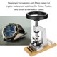 thumbnail image 1 of Abridor de cajas de relojes, 5700 Banco de enroscar Herramienta de reparación de relojes Reloj de pulsera Herramienta Abridor de espalda con 6 troqueles para abrir y cerrar los relojes Oyster Waterpro Amonsee No, 1 of 5