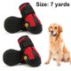 thumbnail image 1 of Zapatos antideslizantes para perros impermeables y resistentes al desgaste-A1702 impermeable rojo No. 7 Xemadio 2034966-8, 1 of 9