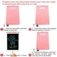 thumbnail image 5 of Adofi 10-inch LCD Writing Tablet, Graphics Drawing Tablet, Pink, 5 of 5