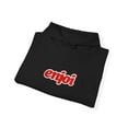 thumbnail image 3 of Seventies Logo Enjoi Skateboard 2000 Mullen Johnson Vintage Classic Hoodie Print - M / Black, 3 of 5