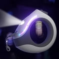thumbnail image 3 of Handsfree Dog Leash Led Dog Leash Retractable Dog Leash with Flashlight Rechargeable 118in Round Handle Dog Leash with Lock Ergonomic Breathing Light Dog Leashes, 3 of 7