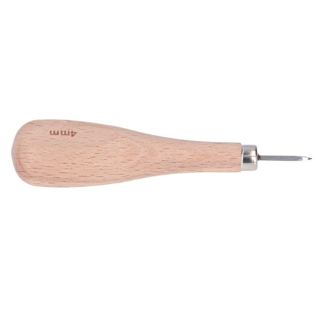 Stitching Awl,Leather Awl Professional 4mm Sewing Awl Tool Rhombus Awl Superior Craftsmanship
