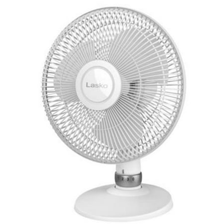 

12 in. Oscillating Table Fan White