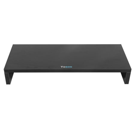 Keyboard Storage - Sonew Desktop Monitor Riser Desktop Stand with keyboard Storage Space Organizer Display Shelf