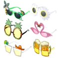 thumbnail image 1 of Gafas de fiesta, paquete de 6 gafas divertidas, gafas de sol divertidas, gafas tropicales hawaianas, gafas de sol para fiesta de disfraces para la playa JFHHH pequeña, 1 of 5