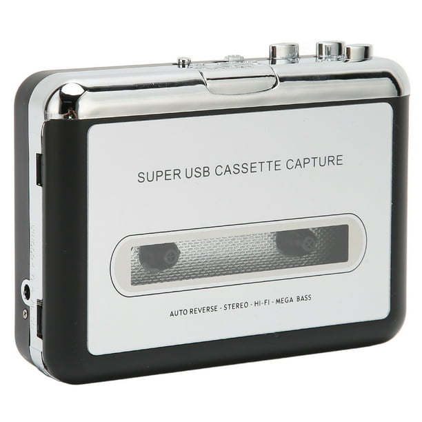 Lecteur De Cassette USB, Convertisseur De CD MP3 Lecteur De Cassette  Transparent ABS Pour Ordinateurs Portables 