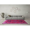 thumbnail image 3 of Ahgly Company Indoor Round Persian Pink Traditional Area Rugs, 4' Round, 3 of 4