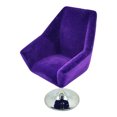thumbnail image 3 of 1/12 silla sillón muebles de sala de estar en miniatura Púrpura Sunnimix sillas de casa de muñecas, 3 of 8