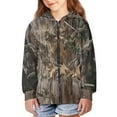 thumbnail image 4 of chaqlin Camo Hunting Hoodies for Boys Girls Size 8-10 Zip Up Hooded Sweatshirt Kids Hoodie Jacket Causal Long Sleeve Sport Coat with Pocket Fall Winter Clothes, 4 of 7