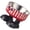 Red, variant on Yiran Neck-Protective Elevated Pet Bowl, White