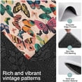 thumbnail image 3 of Beige Butterfly Colorful Pattern Kitchen Rugs Sets Of 3,Kitchen Runner Rugs Non Skid Washable,Decorative Kitchen Floor Mats for Kitchen,Sink,Laundry,17"x30"+ 17"x47" + 17"x59", 3 of 6
