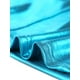 thumbnail image 5 of Top corto metálico brillante sin mangas para mujer Azul L, 5 of 6