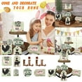 Easter Farmhouse Chicken Cow Pig Tiered Tray Spring Farmhouse Tiered