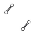 thumbnail image 3 of Wweixi Bike Bottom Brackets Wrench High Hardness Lightweight Spanner Repair Tools Remover Central Chainset Disassembly Tool Type 2 2PCS, 3 of 6