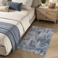 thumbnail image 3 of MICGEEK 2'x3' Abstract Area Rugs, Stain Resistant Washable Throw Rugs for Entrance Entryway, Modern Small Area Rug Front Door Mat Entrance Doormat with Non-Slip Backing, Dark Blue, 3 of 8