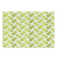 thumbnail image 1 of Green and White Cutting Board, Big Spots in Pairs Watercolor Style Grunge Fresh Summer Pattern, Decorative Tempered Glass Cutting and Serving Board, Large Size, Pale Green and White, by Ambesonne, 1 of 1