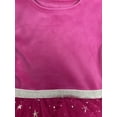 thumbnail image 3 of Dreaming of Lucy Toddler Girls Velvet Glitter Tutu Dress with Long Sleeves, Sizes 12M-5T, 3 of 7