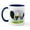 White/Navy Inside, variant on CafePress - Grey Gamefowl Mug - 11 oz Ceramic Mug - Novelty Coffee Tea Cup
