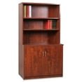 thumbnail image 3 of Lorell Essentials Series Cherry 2-door Storage Cabinet, 3 of 5