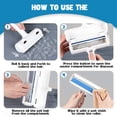 thumbnail image 5 of EIMELI 2 PCS Cute Pet Hair Static Electricity Remover For Dog And Cat Roller Type Cleaning Brush Washable And Reusable, 5 of 7