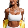 thumbnail image 1 of Top de Bikini CRZ YOGA D-DD con Tirantes Ajustables Blanco XL, 1 of 5