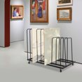thumbnail image 3 of Art Storage Rack with Wheels, Art Drying Rack, Rolling Art Painting Display Rack for Studios, Galleries, Art Exhibitions, Art Museums, Offices, 3 of 15