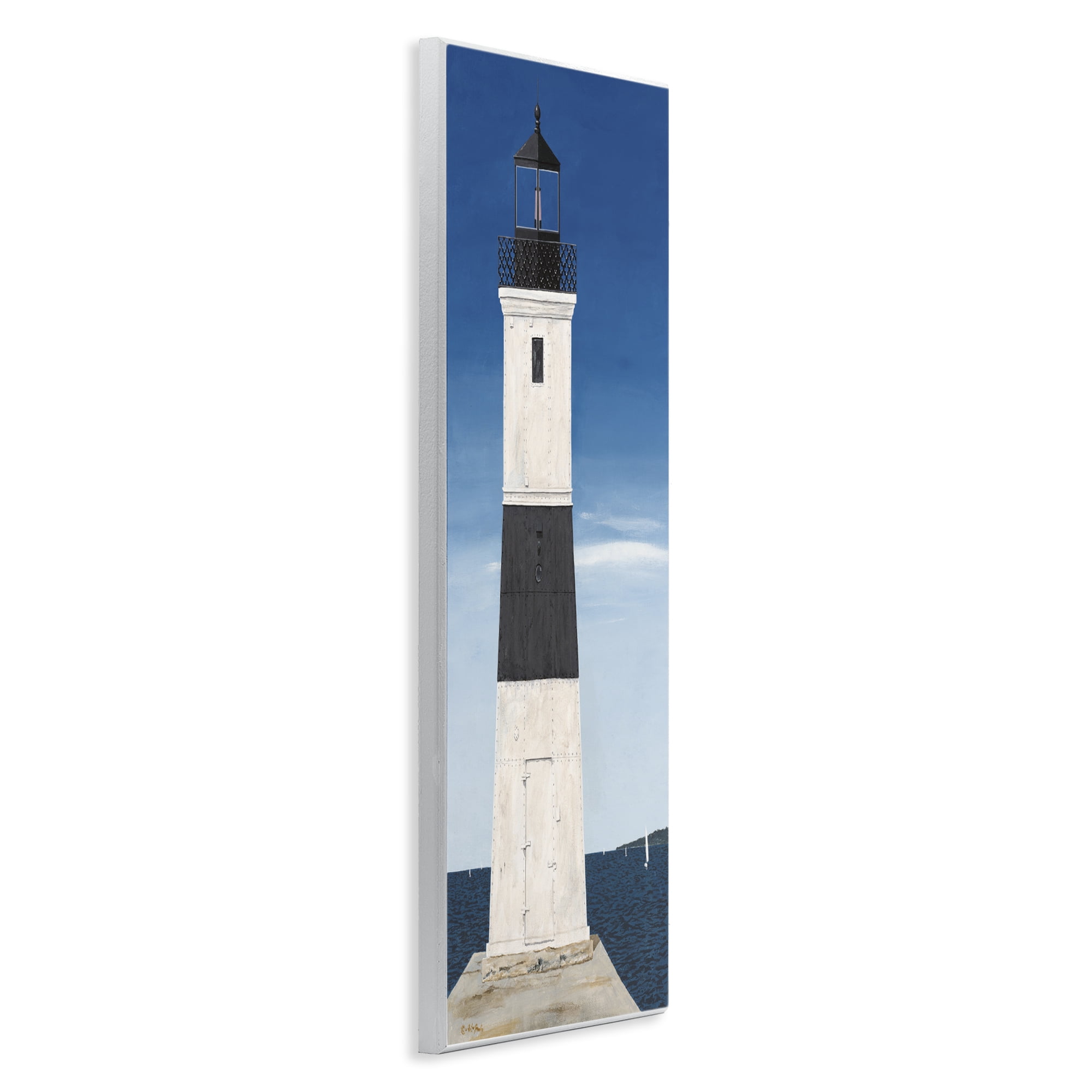 Stupell Industries Towering Lighthouse Beacon Wall Plaque Art, design by Art Poulin
