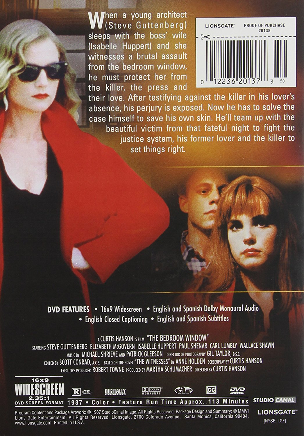 The Bedroom Window Dvd Walmart Com