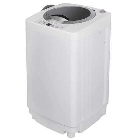 Zeny Portable Full-Automatic Washing Machine 1.6 Cu. ft. Spacious Load 2in1 Washer&Spinner w/Drain Pump and Long