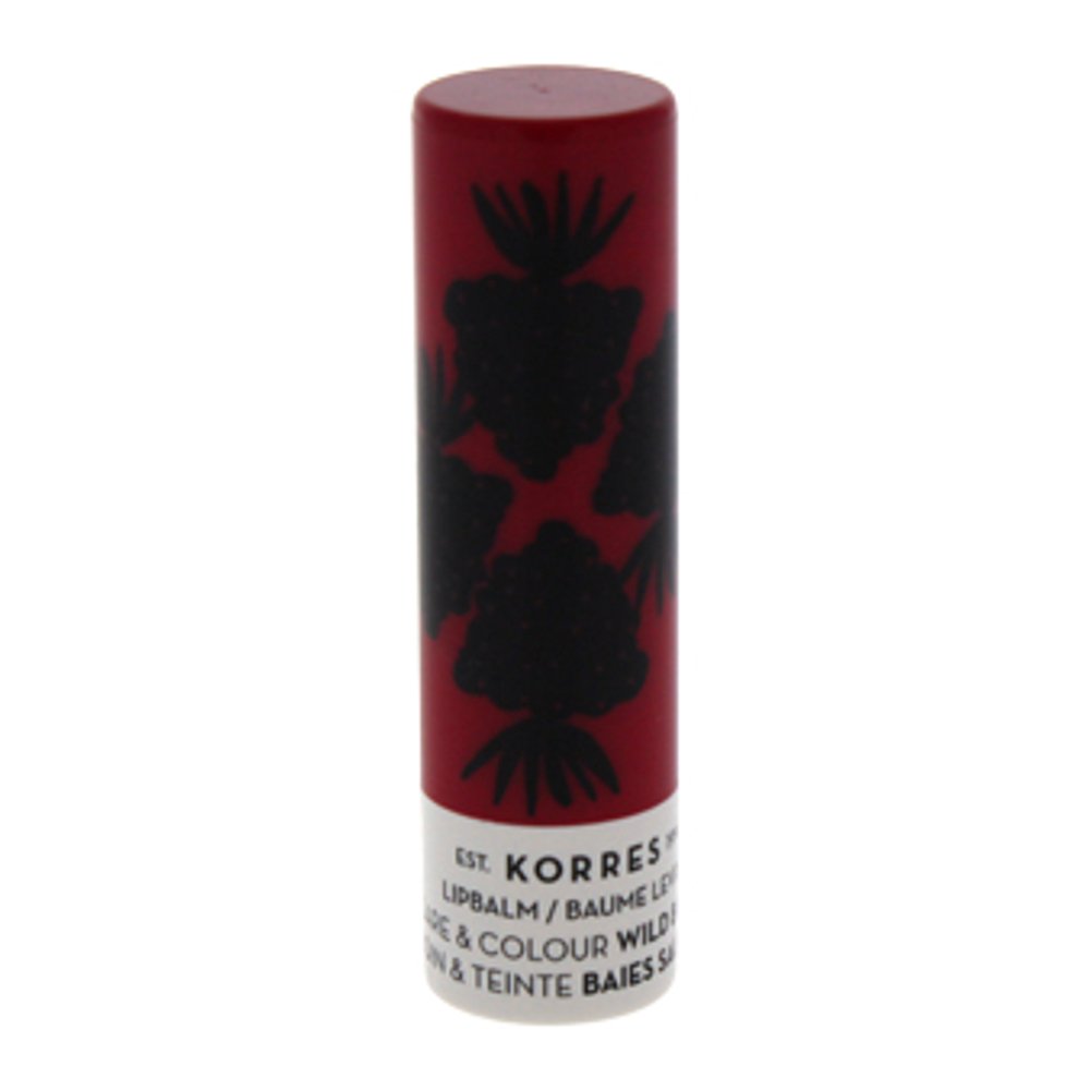 Korres Korres Lip Balm Care & Colour Stick Wild Berries 0.17 oz Lip