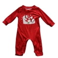 thumbnail image 5 of Conjunto navideño familiar de muñeco de nieve rojo de otoño e invierno Europa y Estados Unidos nueva ropa de hogar familiar de dos piezas, 5 of 5