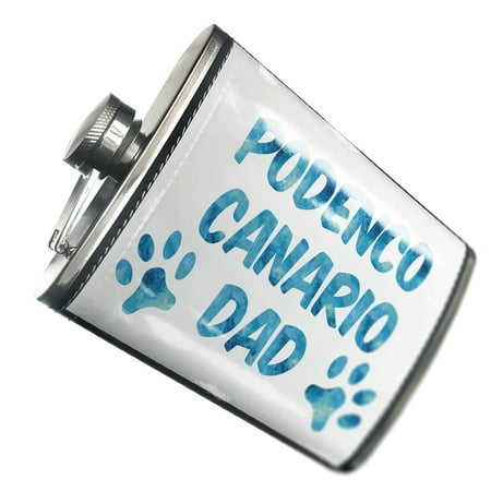 

NEONBLOND Flask Dog & Cat Dad Podenco Canario