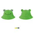 thumbnail image 2 of SAOROPEB Gorro de rana – Gorro de pescador divertido de algodón para adultos, adolescentes y hombres, 2 of 5