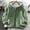 Green, variant on Childrens Solid Color Hooded Jacket Long Sleeve Zipper Cardigan Warm Velvet Outwear with Pocket for Boys Soft Breathable Fabric Casual Sports Wear(White,6-7 Years)