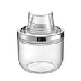 thumbnail image 3 of Recipiente dispensador de arroz, recipiente portátil para comida de mascotas con taza medidora para frutas secas, organización del café en el hogar. 900 ml, 3 of 8