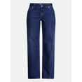 thumbnail image 5 of No Boundaries Straight Leg Jeans, 31.5'' Inseam, Women's 00-20, 5 of 5