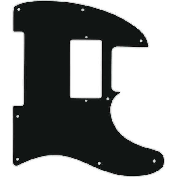 WD Custom Pickguard For Fender USA Jim Root Signature Telecaster #01A Black Acrylic