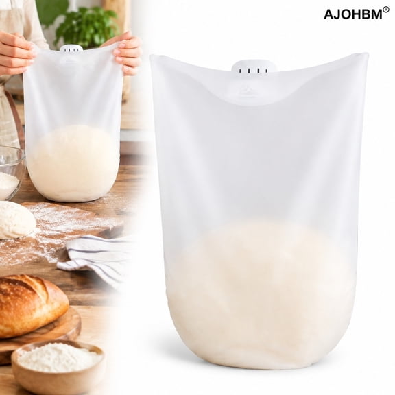 Large Silicone Kneading Bag Reusable Food Grade Silicone Bag Multifunctional Dough Mixer For Bread PastryAnd Pizza Flour Mixing Bag Preservation Bag Of Multifunctional Cooking
